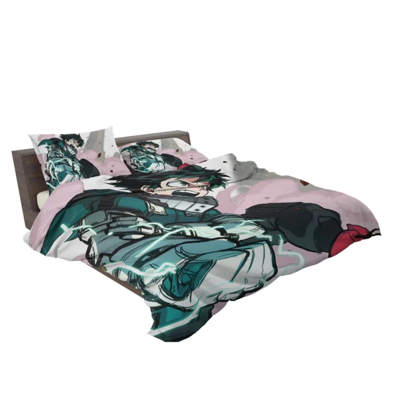 Izuku and Ochaco True Partners Anime Bedding Set 2