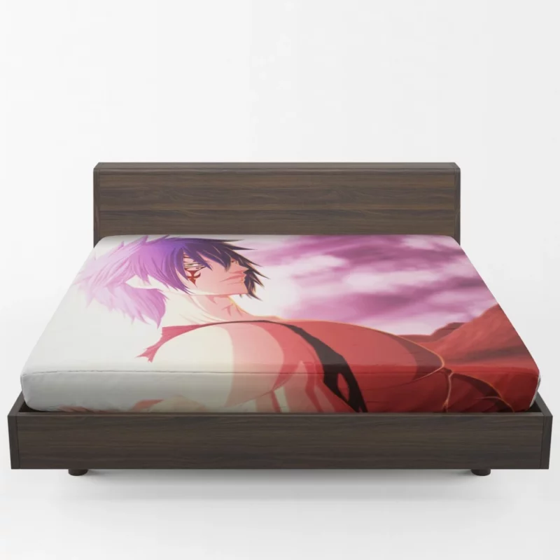 Jellal Fernandes Fairy Tail Enigma Anime Fitted Sheet 1