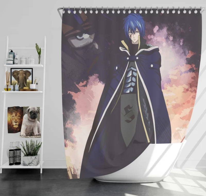 Jellal Fernandes Mystic Journey Anime Shower Curtain