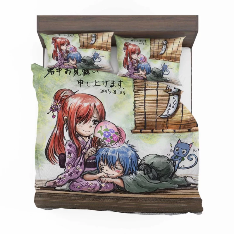 Jellal and Erza A Fairytale Anime Bedding Set 1