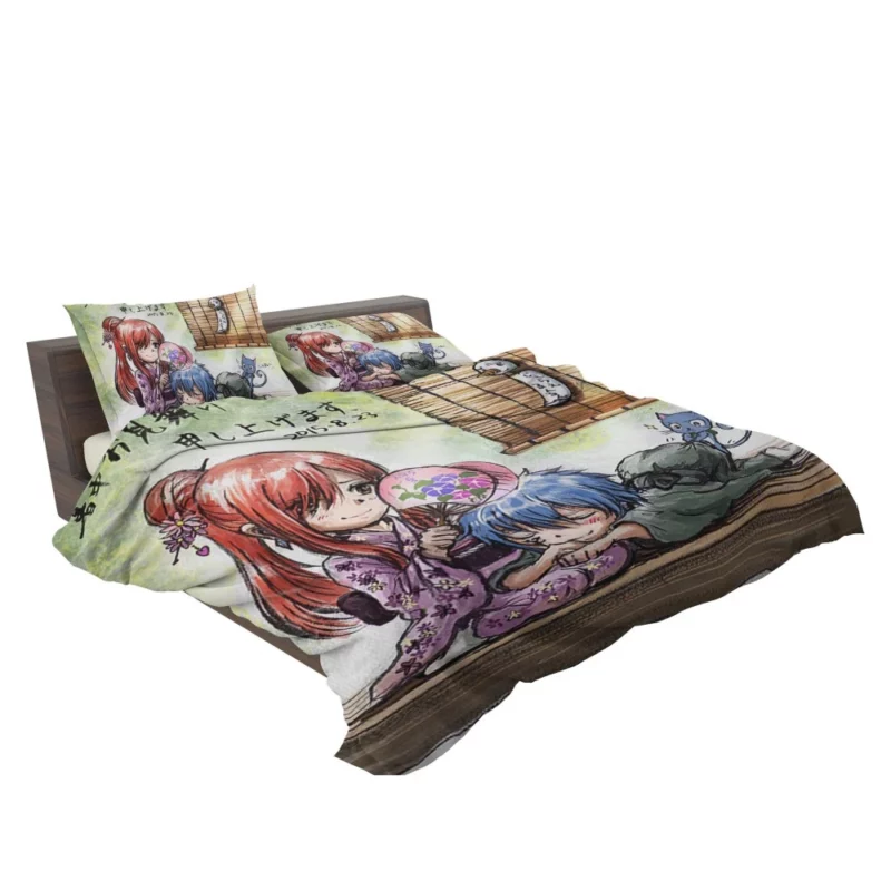 Jellal and Erza A Fairytale Anime Bedding Set 2