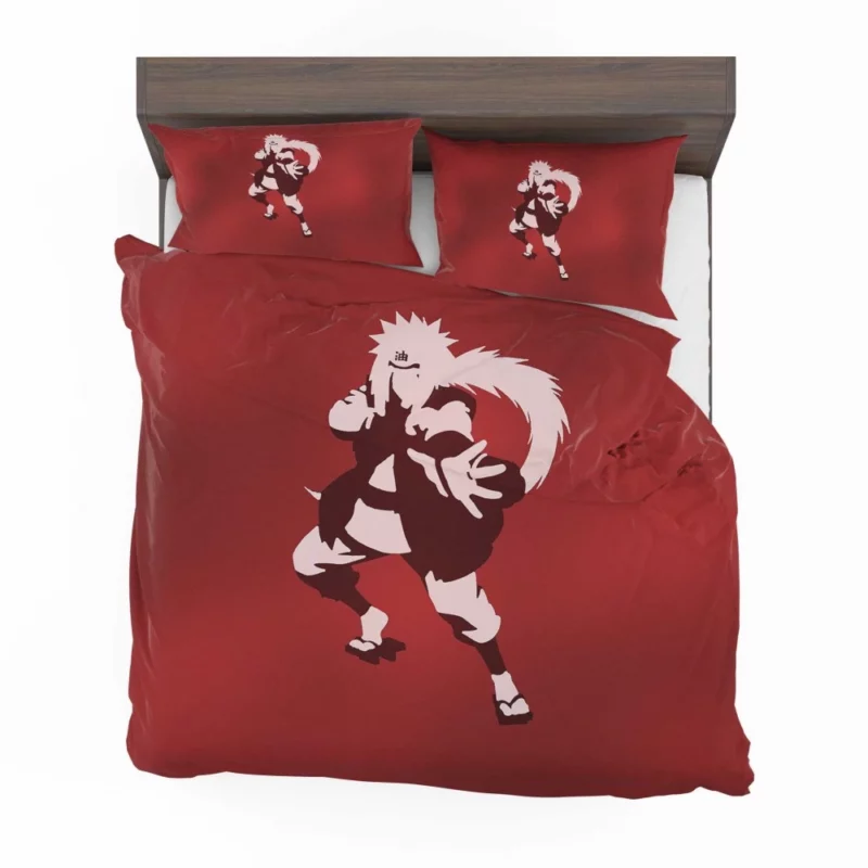 Jiraiya Flamboyant Look Anime Bedding Set 1