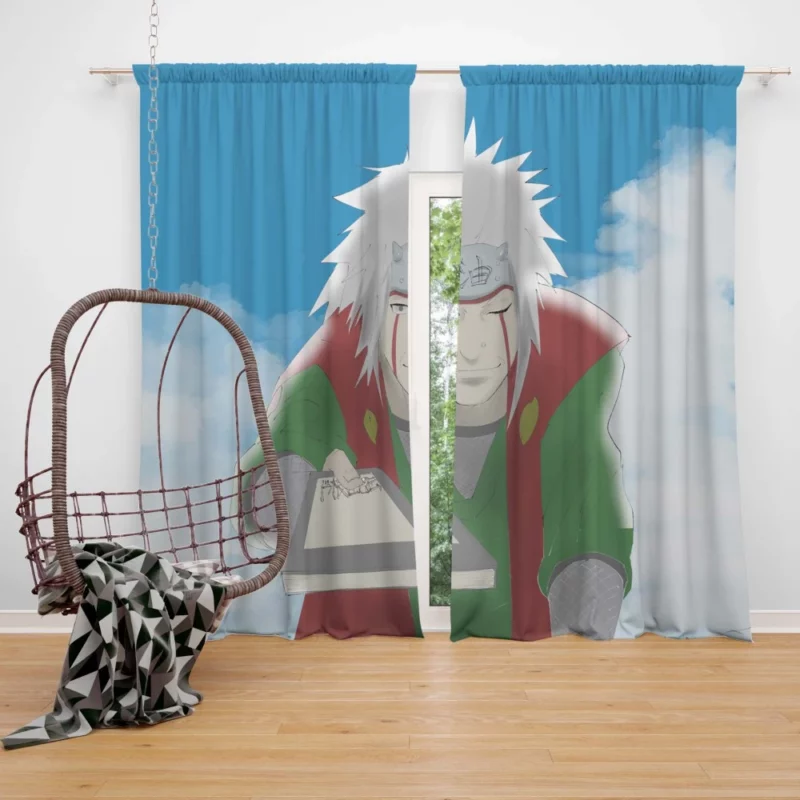 Jiraiya Legendary Toad Sage Anime Curtain