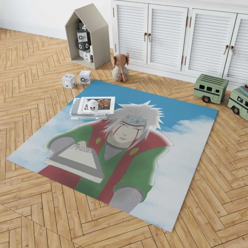 Jiraiya Legendary Toad Sage Anime Rug 1