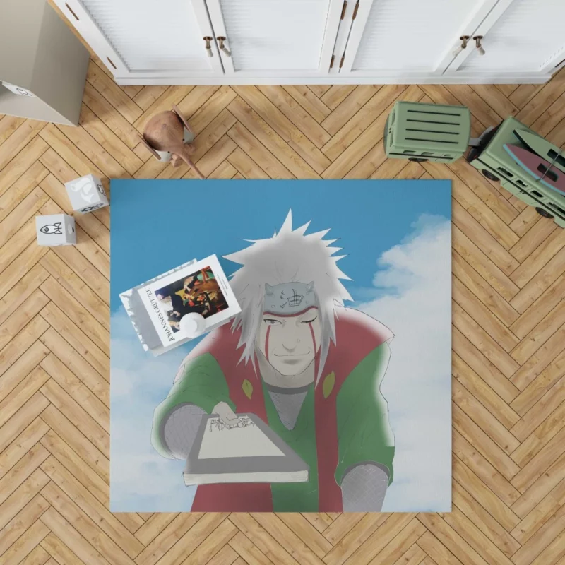 Jiraiya Legendary Toad Sage Anime Rug