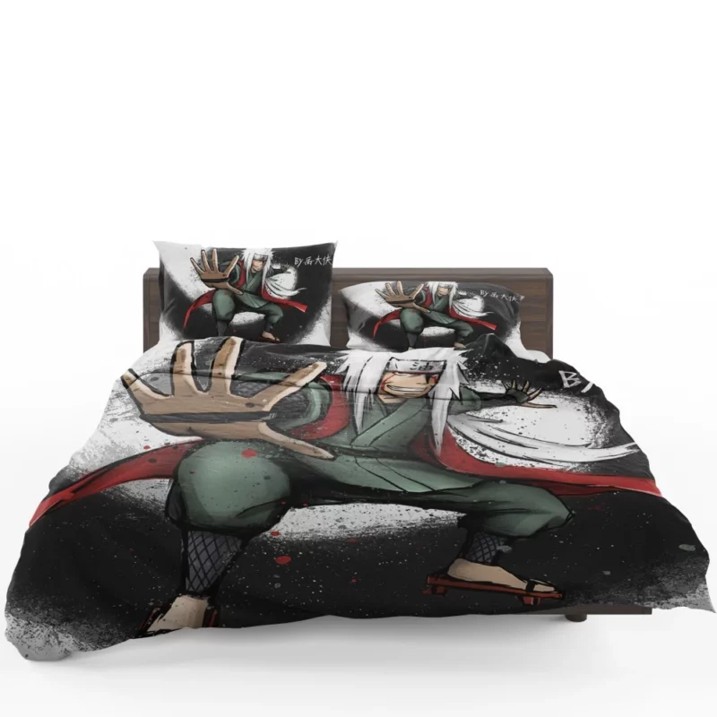 Jiraiya Master of Toad Summoning Anime Bedding Set