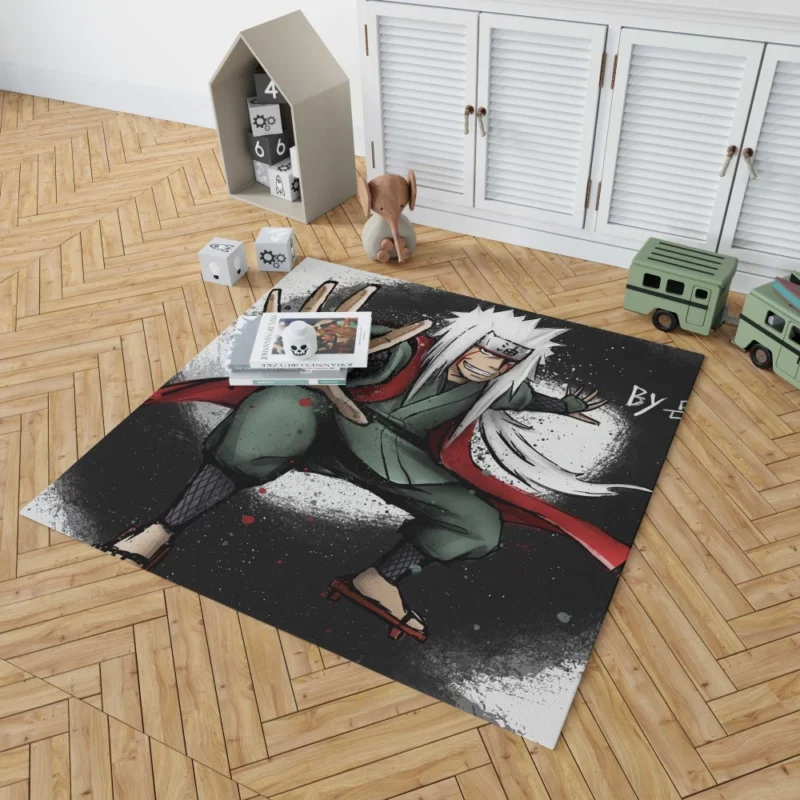 Jiraiya Master of Toad Summoning Anime Rug 1