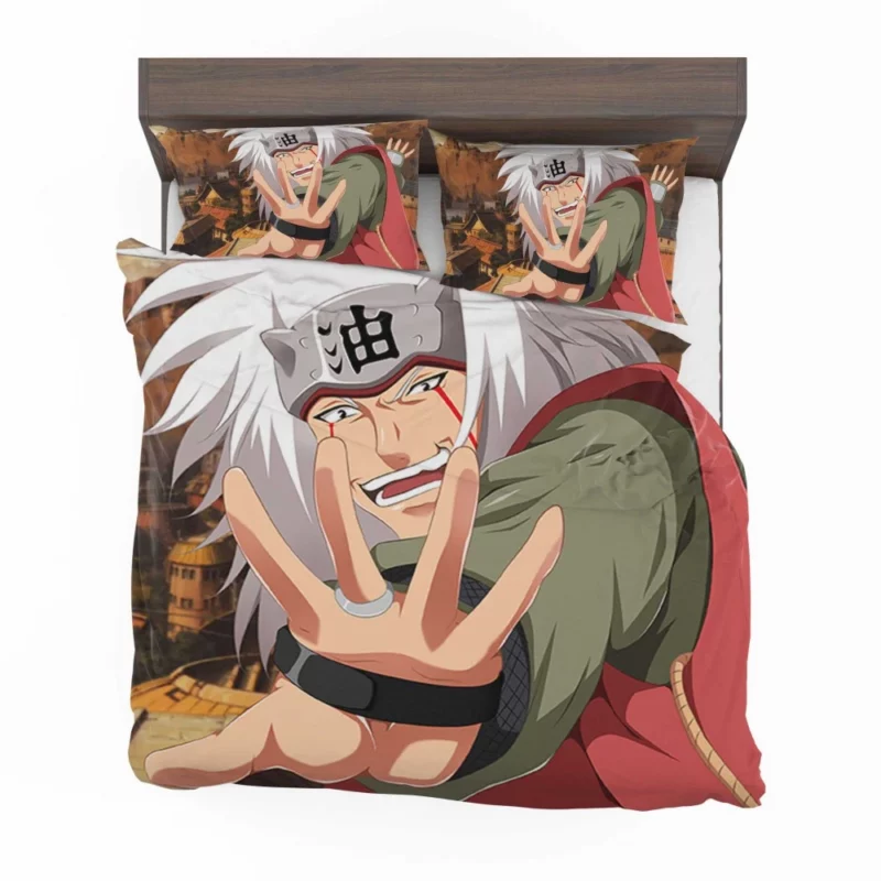 Jiraiya Teachings Naruto Mentor Anime Bedding Set 1