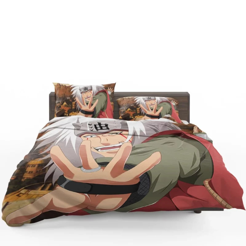 Jiraiya Teachings Naruto Mentor Anime Bedding Set