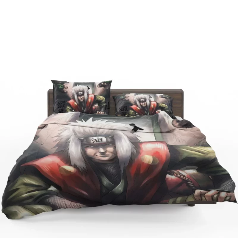 Jiraiya Toad Sage Adventures Anime Bedding Set