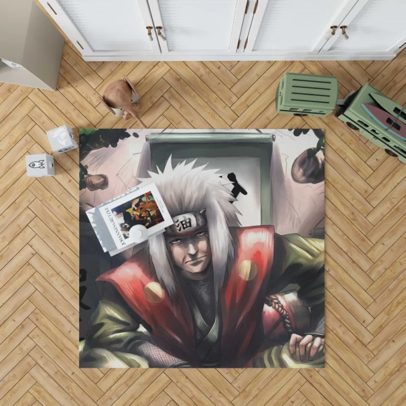 Jiraiya Toad Sage Adventures Anime Rug