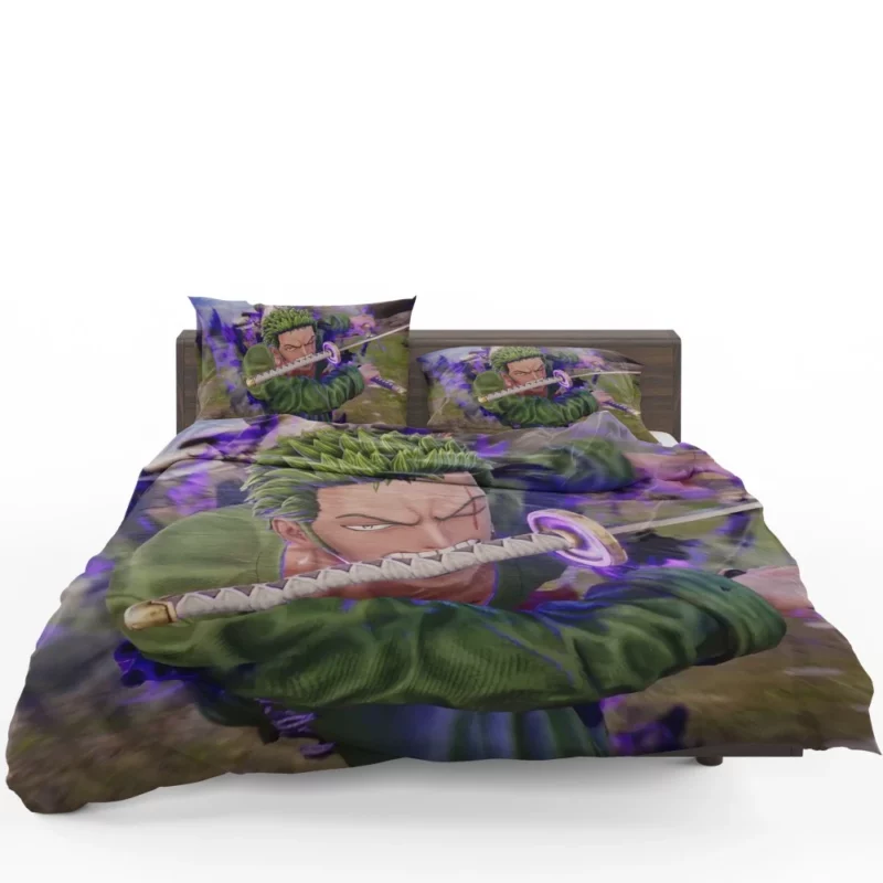 Jump Force Chronicles Zoro Might Anime Bedding Set