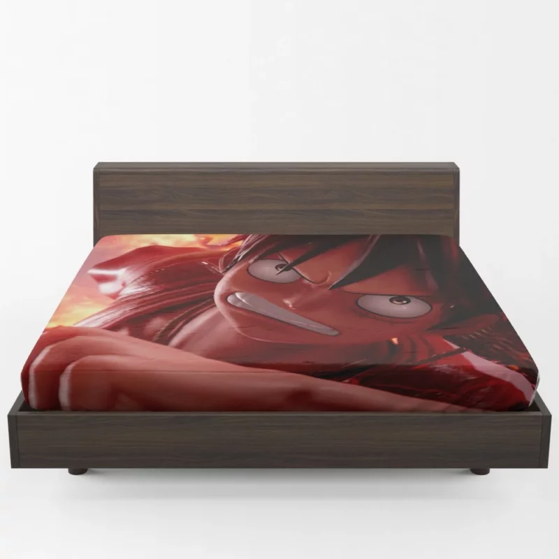 Jump Force Luffy Adventure Anime Fitted Sheet 1