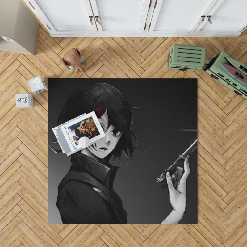 Juuzou Suzuya Ghoulish Pursuit Anime Rug