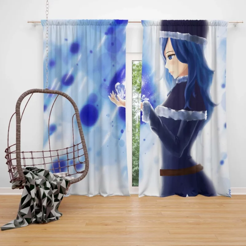 Juvia Lockser Blossoming Feelings Anime Curtain