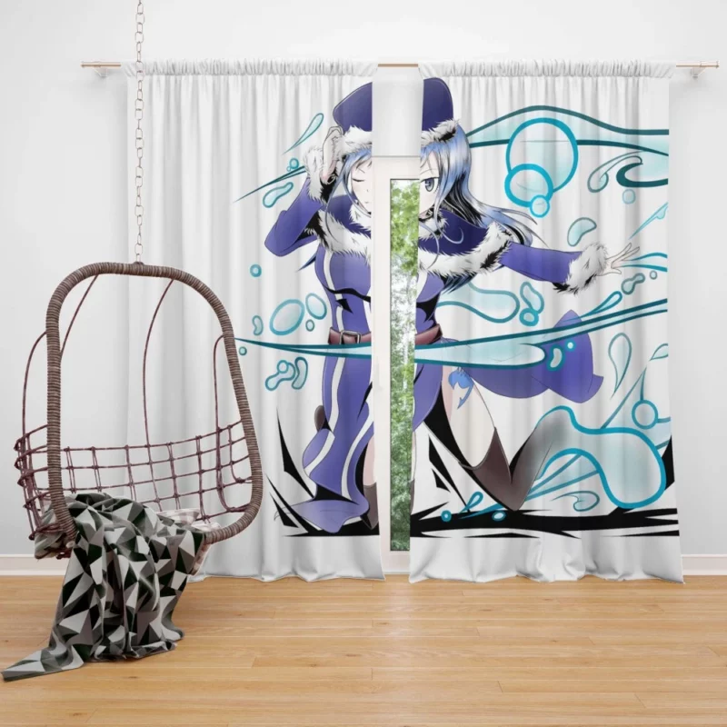 Juvia Lockser Heartfelt Emotions Anime Curtain