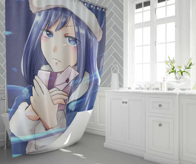 Juvia Lockser Love and Loyalty Anime Shower Curtain 1