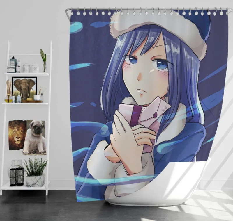 Juvia Lockser Love and Loyalty Anime Shower Curtain