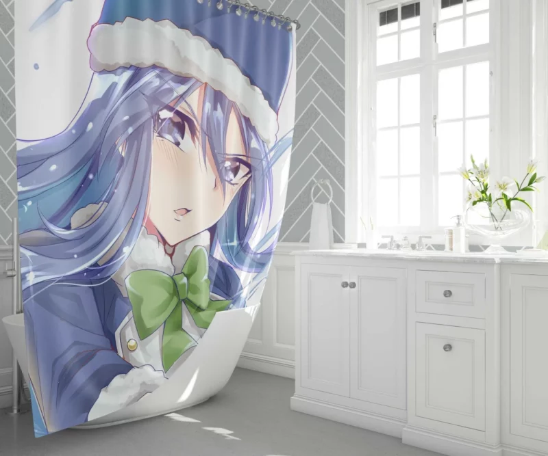 Juvia Lockser Mystical Charm Anime Shower Curtain 1