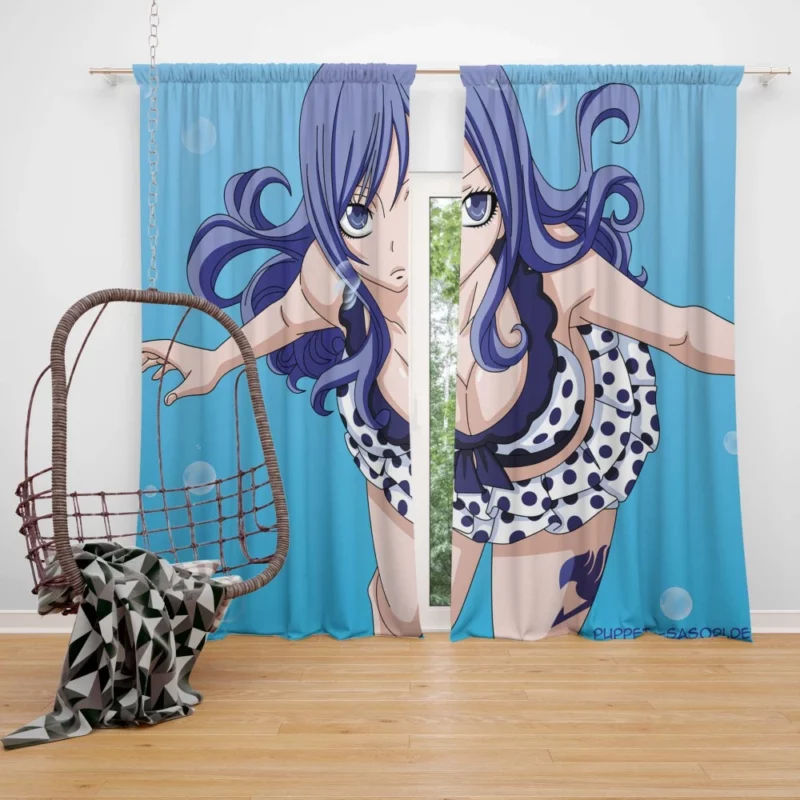 Juvia Lockser Passionate Devotion Anime Curtain
