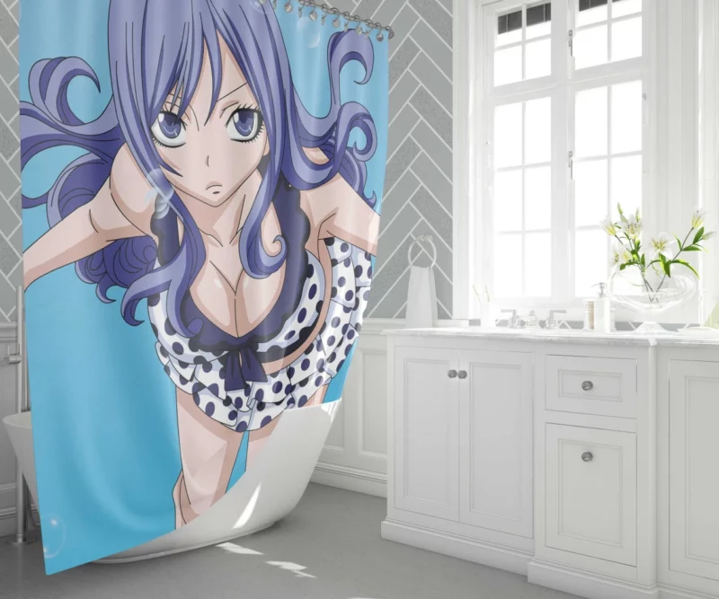Juvia Lockser Passionate Devotion Anime Shower Curtain 1