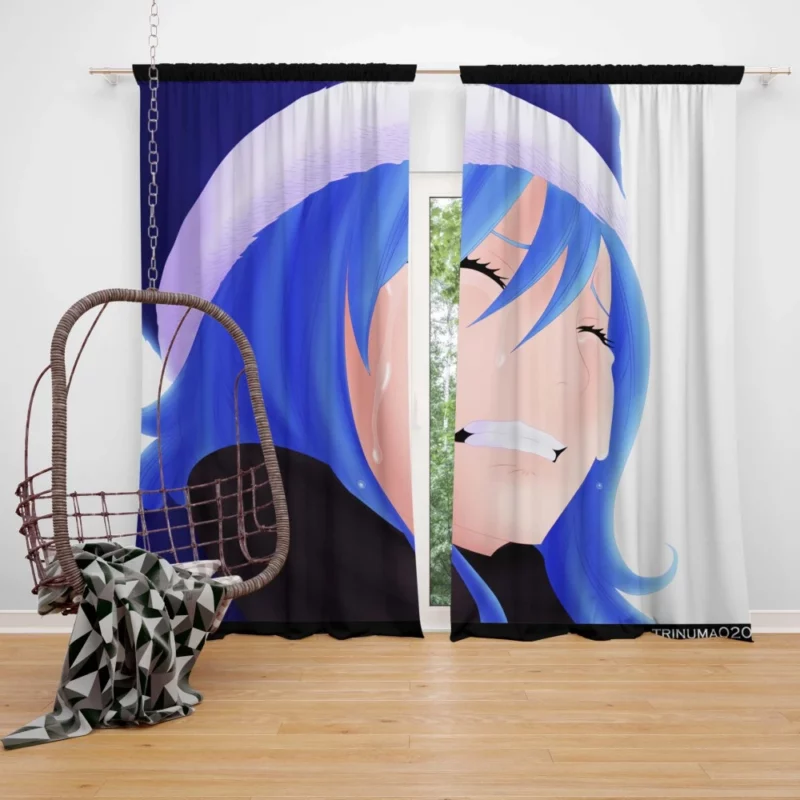 Juvia Lockser Rainy Magic Anime Curtain