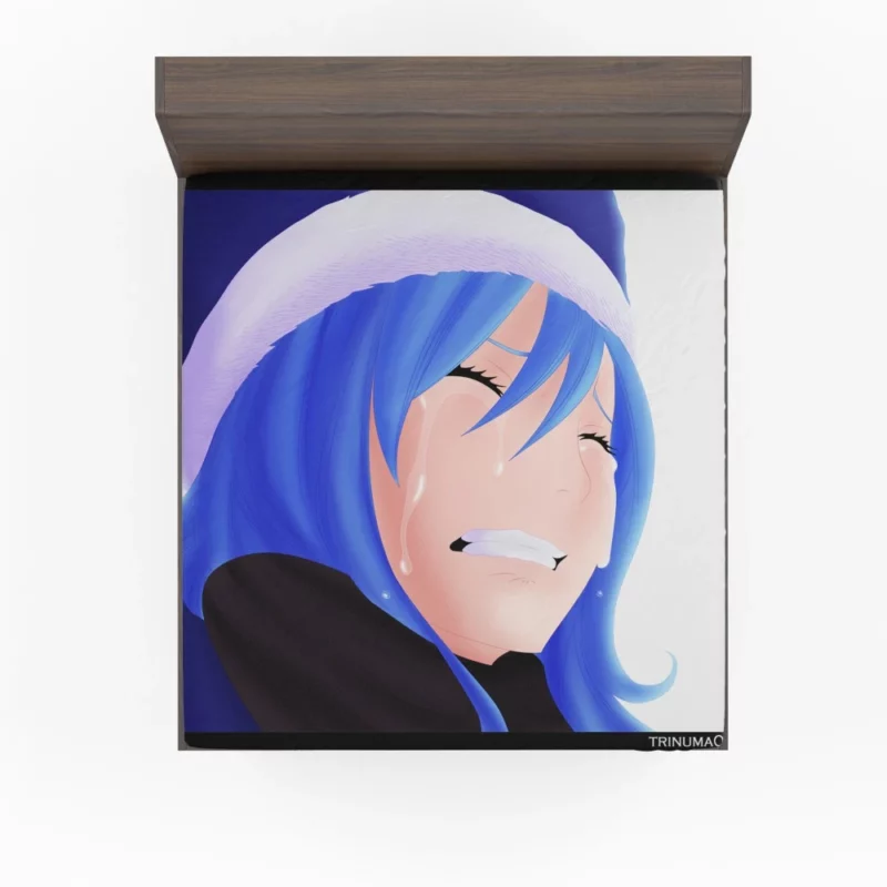 Juvia Lockser Rainy Magic Anime Fitted Sheet