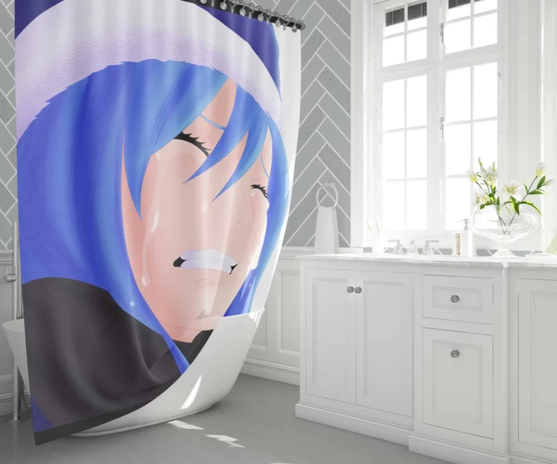 Juvia Lockser Rainy Magic Anime Shower Curtain 1