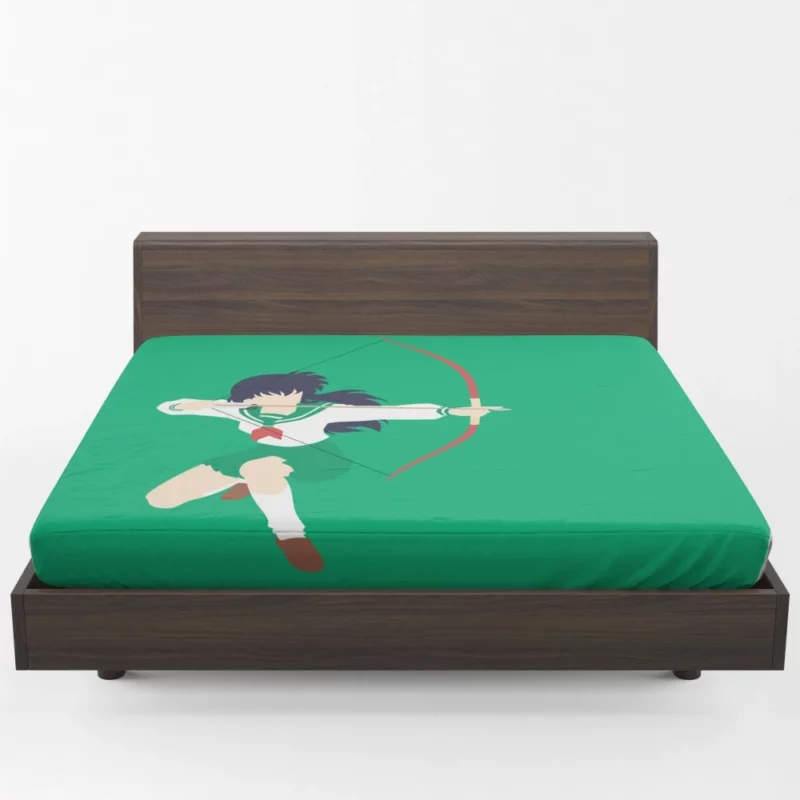 Kagome Higurashi Feudal Adventure Anime Fitted Sheet 1