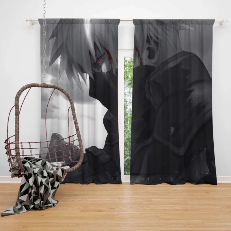 Kakashi Hatake Chronicles of a Ninja Anime Curtain