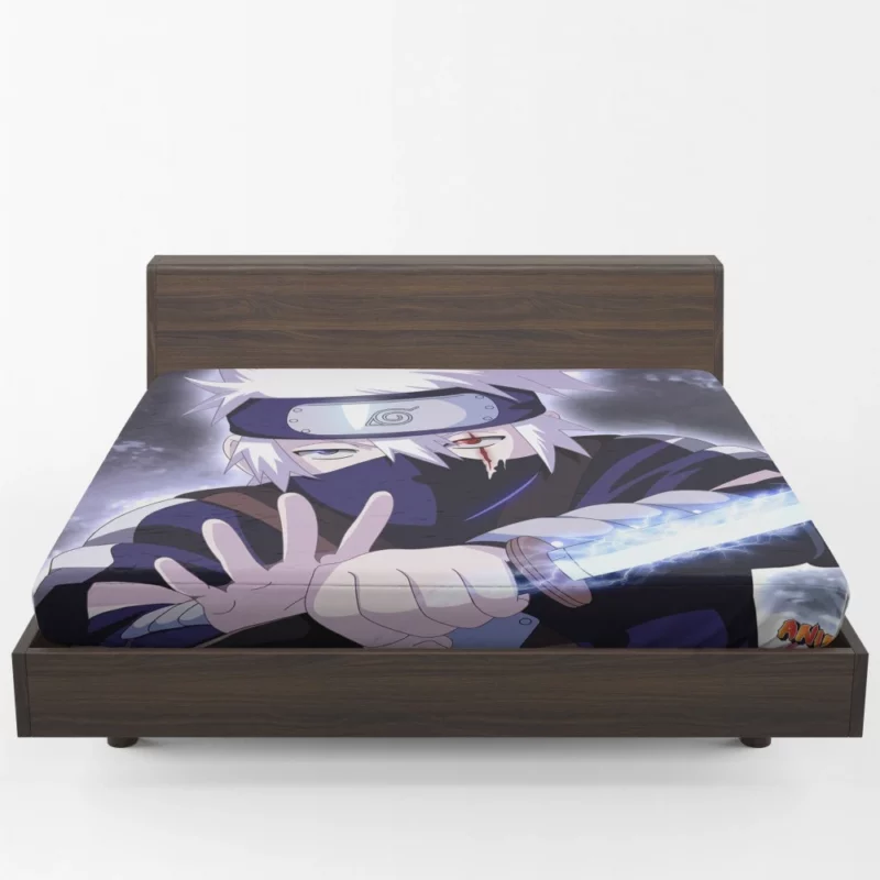 Kakashi Hatake Endless Wisdom Anime Fitted Sheet 1