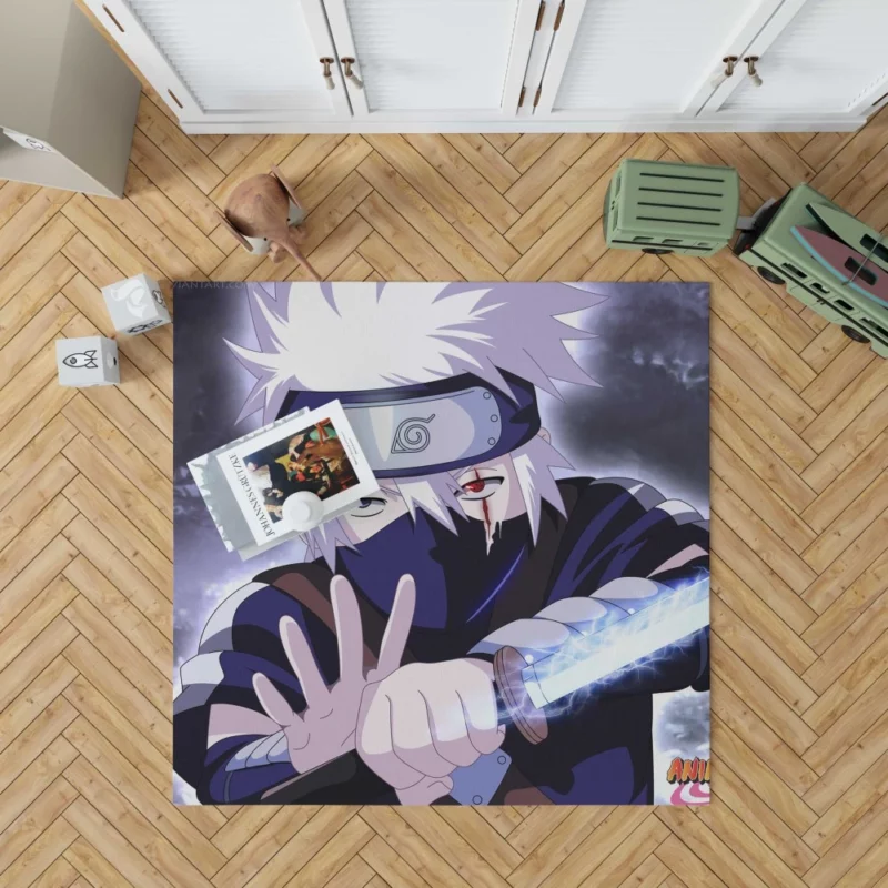 Kakashi Hatake Endless Wisdom Anime Rug