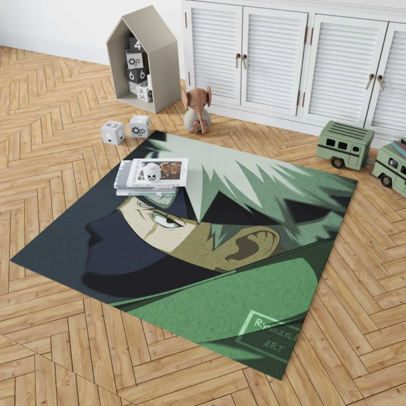 Kakashi Hatake Eternal Legacy Anime Rug 1