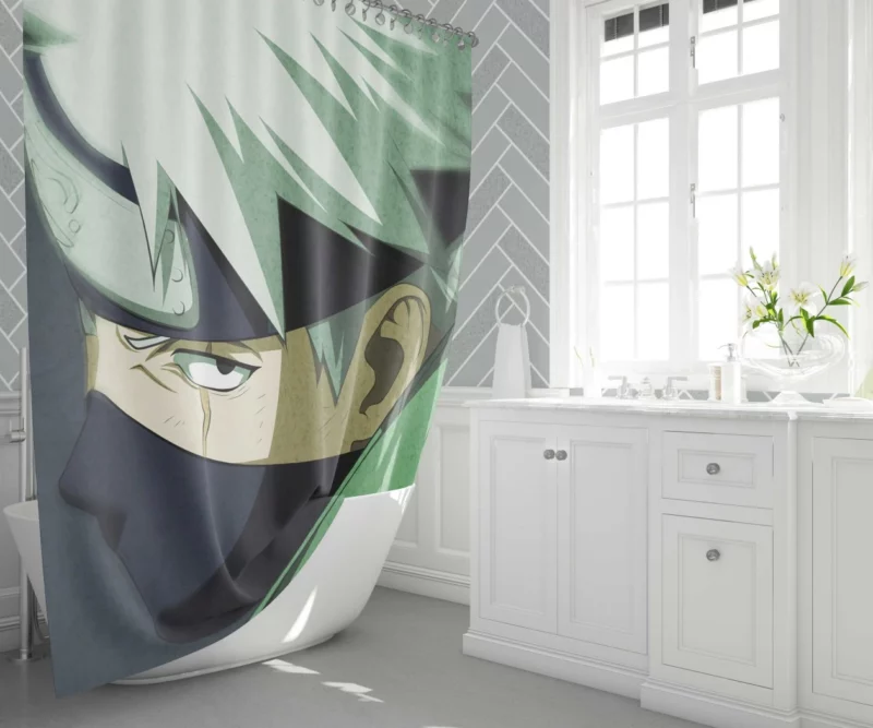 Kakashi Hatake Eternal Legacy Anime Shower Curtain 1