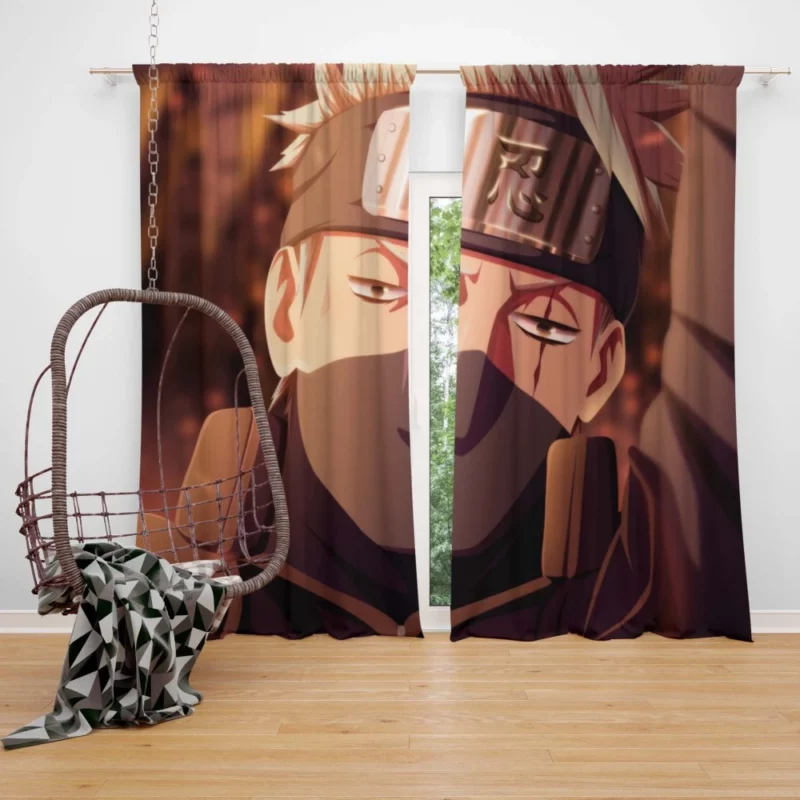 Kakashi Hatake Guidance Anime Curtain