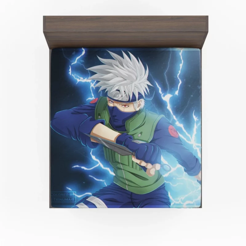 Kakashi Hatake Guiding Path Anime Fitted Sheet