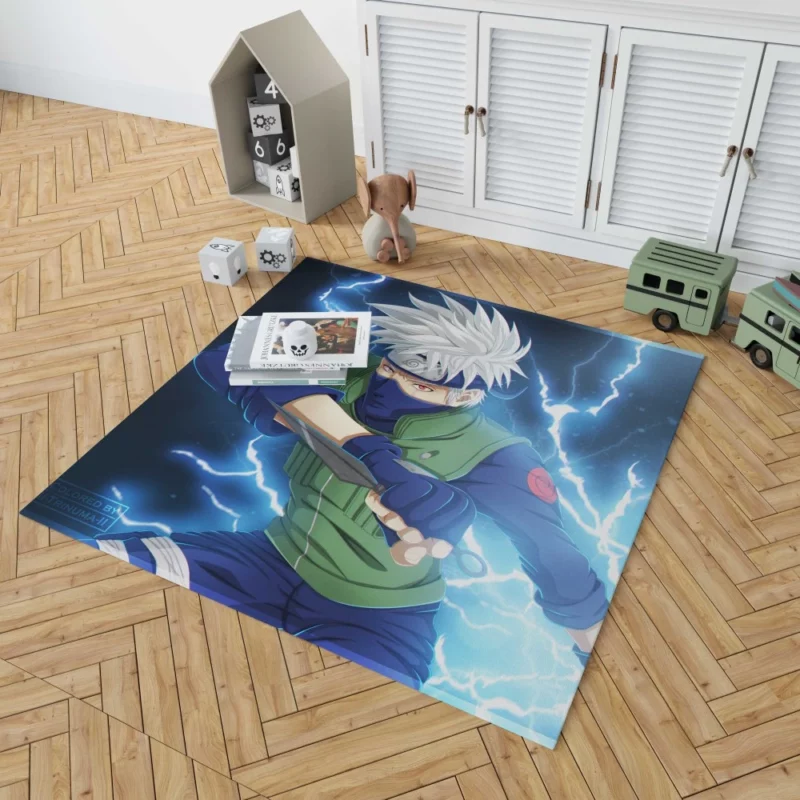 Kakashi Hatake Guiding Path Anime Rug 1