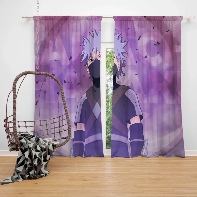 Kakashi Hatake Hidden Story Anime Curtain