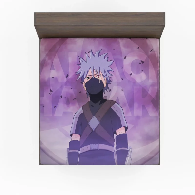 Kakashi Hatake Hidden Story Anime Fitted Sheet