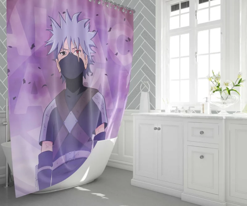 Kakashi Hatake Hidden Story Anime Shower Curtain 1