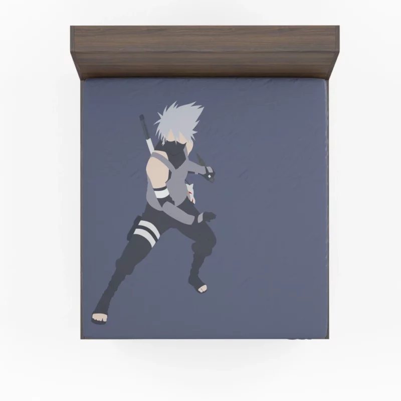 Kakashi Hatake Hokage Journey Anime Fitted Sheet