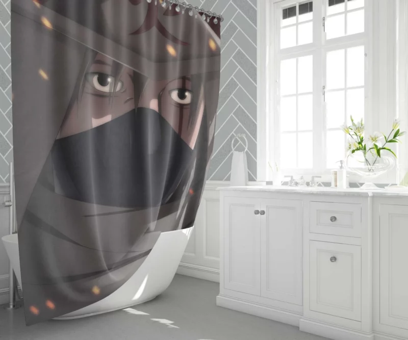 Kakashi Hatake Hokage Legacy Anime Shower Curtain 1