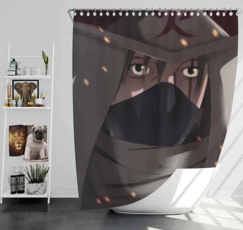 Kakashi Hatake Hokage Legacy Anime Shower Curtain