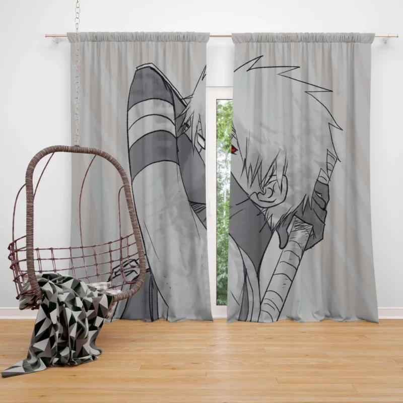 Kakashi Hatake Influence Anime Curtain