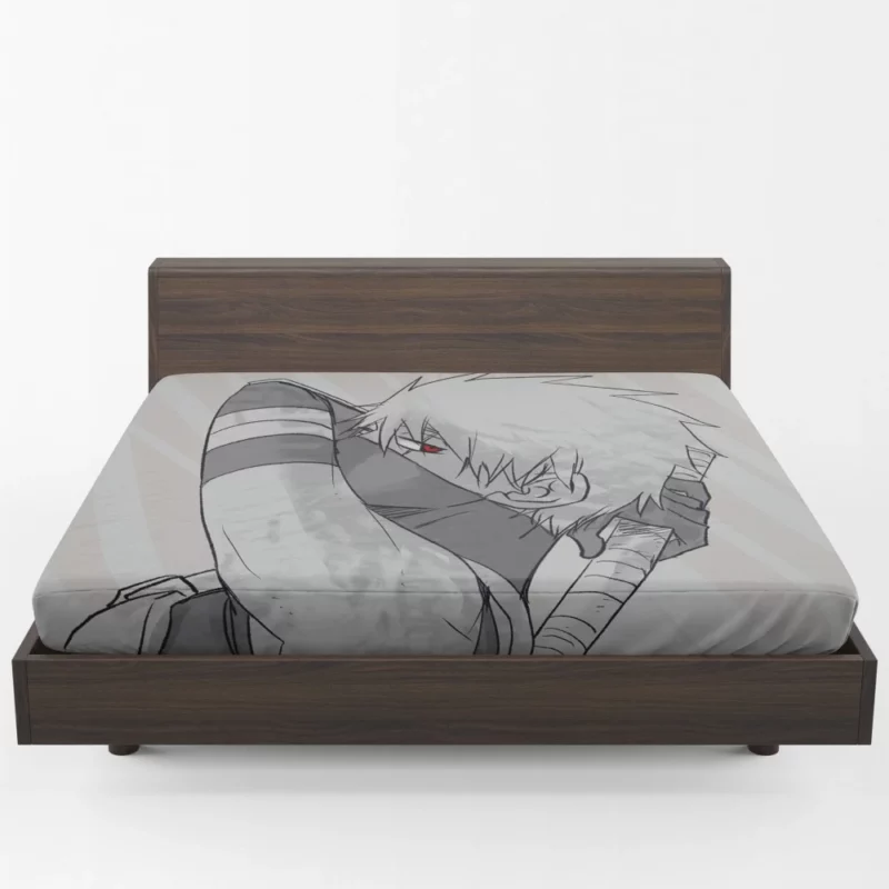 Kakashi Hatake Influence Anime Fitted Sheet 1