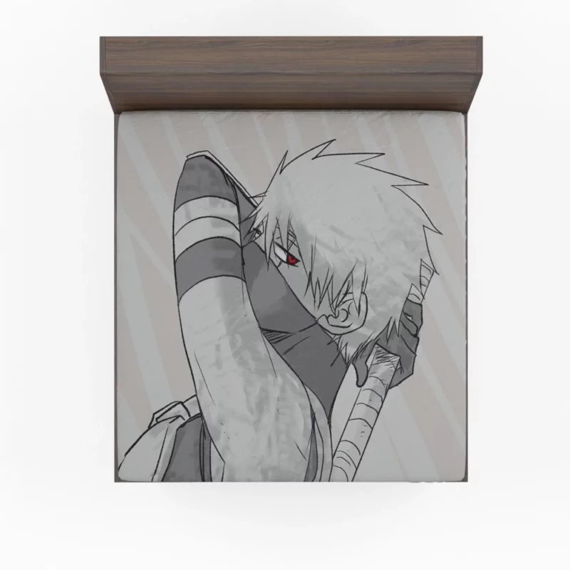 Kakashi Hatake Influence Anime Fitted Sheet