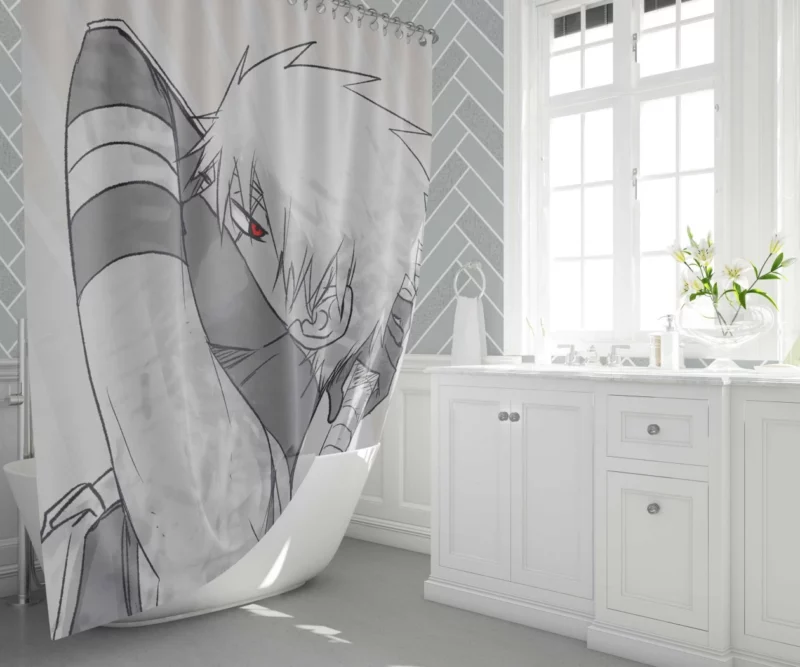 Kakashi Hatake Influence Anime Shower Curtain 1