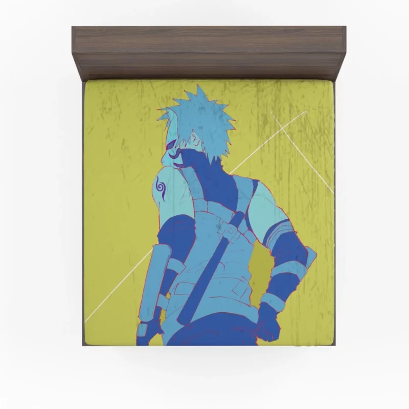 Kakashi Hatake Insights Anime Fitted Sheet