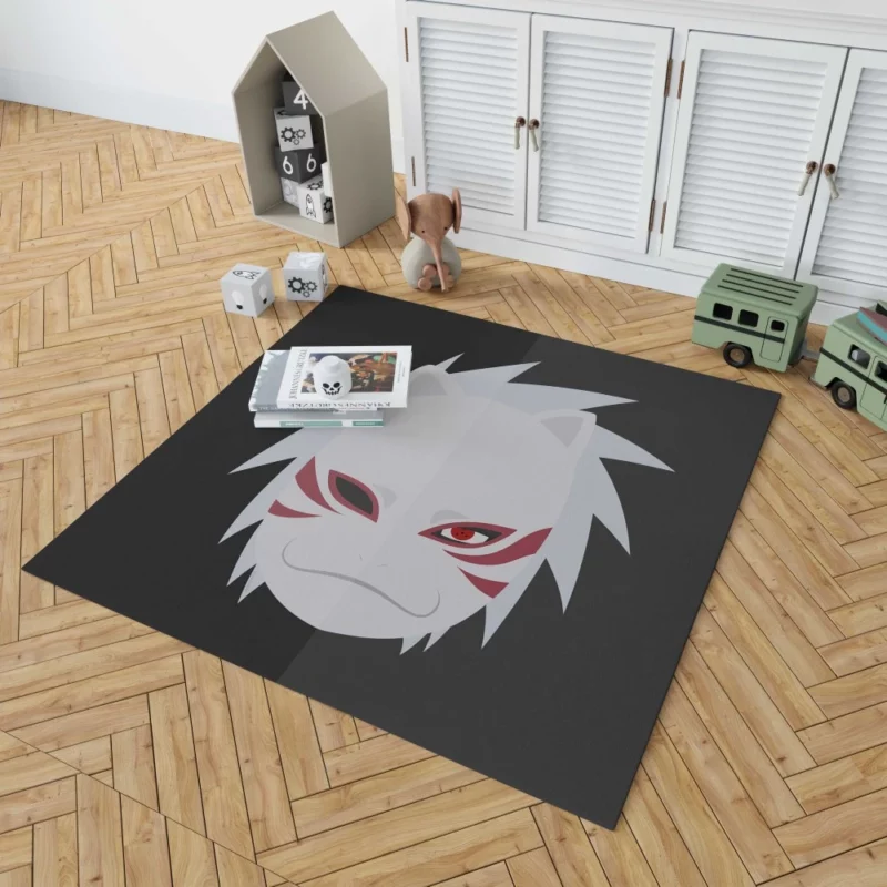 Kakashi Hatake Inspiring Journey Anime Rug 1