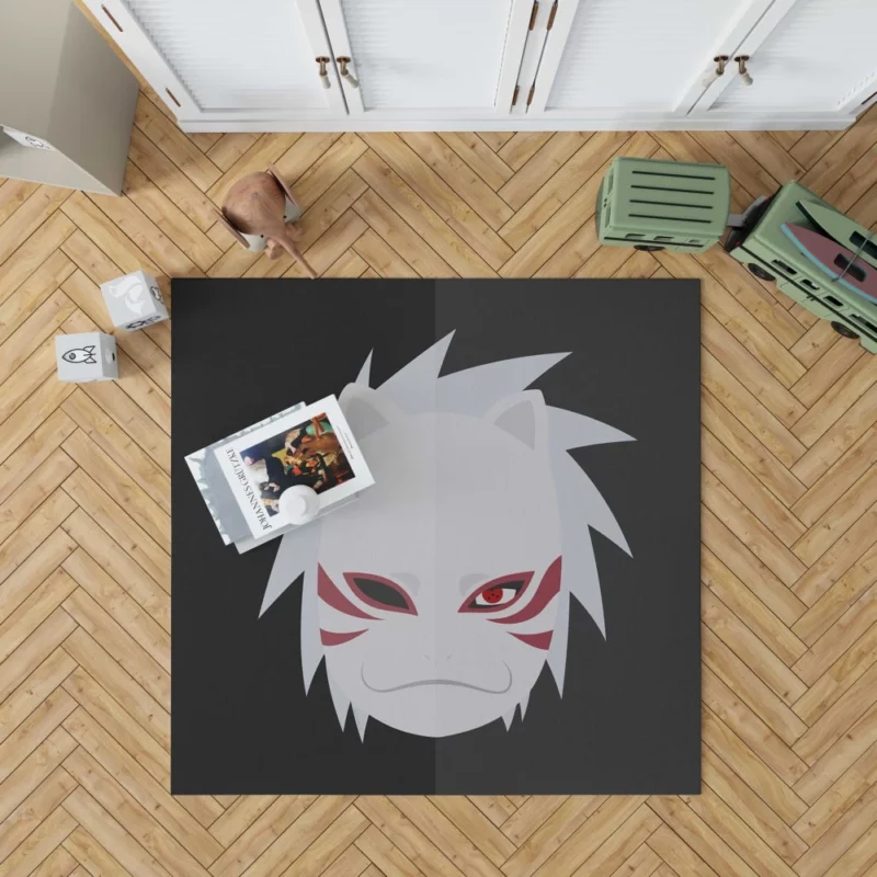 Kakashi Hatake Inspiring Journey Anime Rug